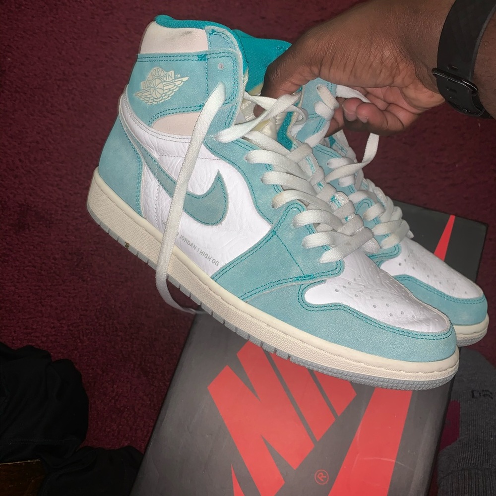 Turbo Green Jordan 1s